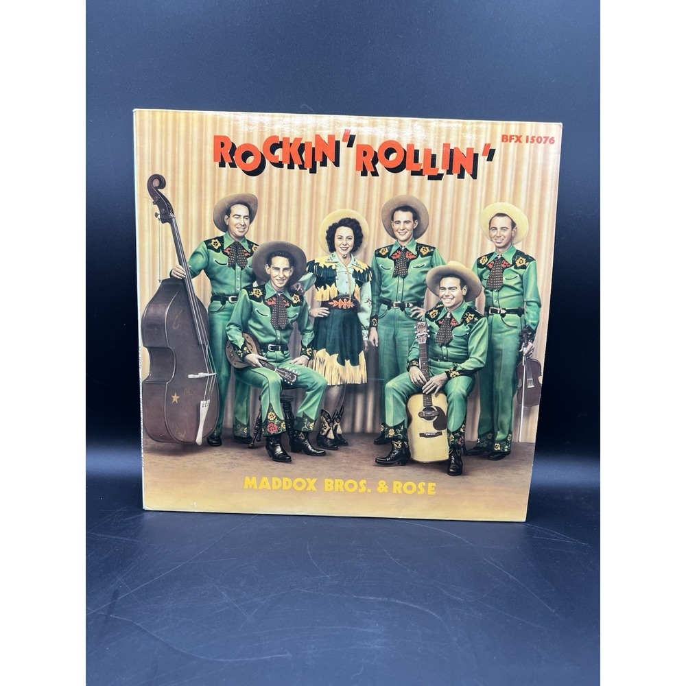 MADDOX BROTHERS & ROSE Rockin' Rollin' BFX 15076 Bear Family Records W. Germany